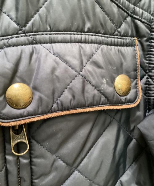 POLO RALPH LAUREN（ポロ・ラルフローレン）POLO RALPH LAUREN (ポロ・ラルフローレン) キルティングジャケット ネイビー サイズ:Sの古着・服飾アイテム