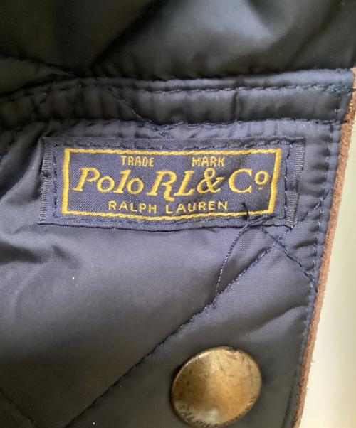 POLO RALPH LAUREN（ポロ・ラルフローレン）POLO RALPH LAUREN (ポロ・ラルフローレン) キルティングジャケット ネイビー サイズ:Sの古着・服飾アイテム