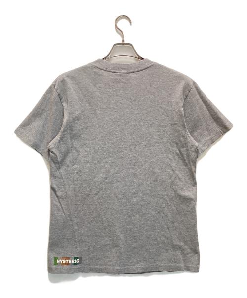 Hysteric Glamour（ヒステリックグラマー）Hysteric Glamour (ヒステリックグラマー) プリントTシャツ グレー サイズ:Sの古着・服飾アイテム