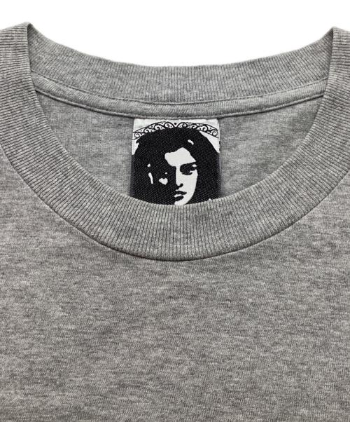 Hysteric Glamour（ヒステリックグラマー）Hysteric Glamour (ヒステリックグラマー) プリントTシャツ グレー サイズ:Sの古着・服飾アイテム