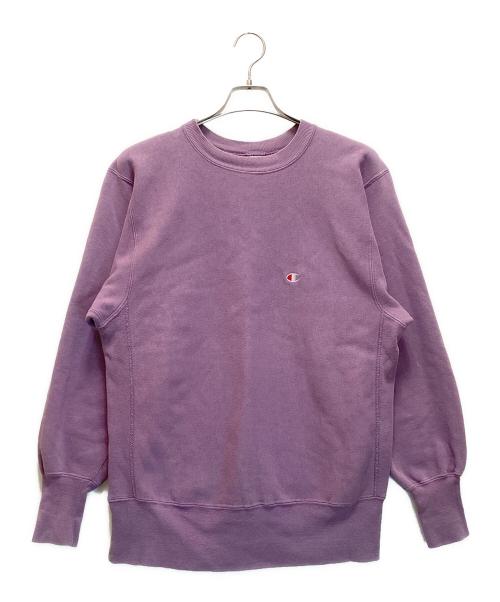 Champion REVERSE WEAVE（チャンピオン リバース ウィーブ）Champion REVERSE WEAVE (チャンピオン リバース ウィーブ) 90Sリバースウィーブスウェット USA製 パープル サイズ:LARGEの古着・服飾アイテム