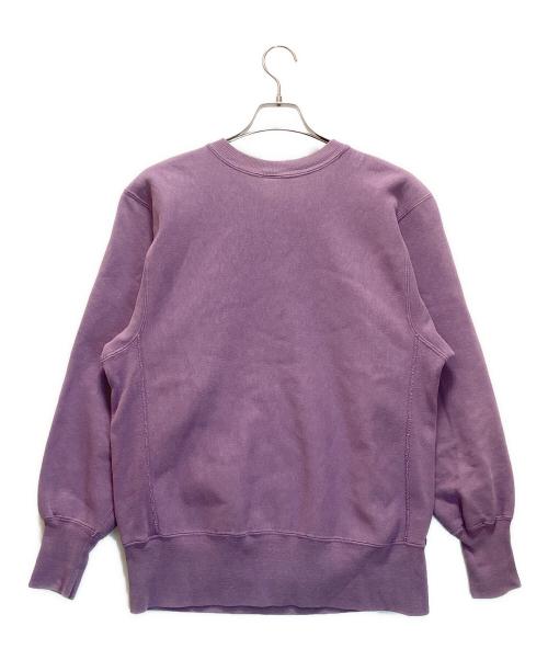 Champion REVERSE WEAVE（チャンピオン リバース ウィーブ）Champion REVERSE WEAVE (チャンピオン リバース ウィーブ) 90Sリバースウィーブスウェット USA製 パープル サイズ:LARGEの古着・服飾アイテム
