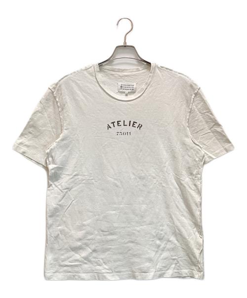 Maison Margiela（メゾンマルジェラ）Maison Margiela (メゾンマルジェラ) インサイドアウト アトリエ Tee ホワイト サイズ:46の古着・服飾アイテム