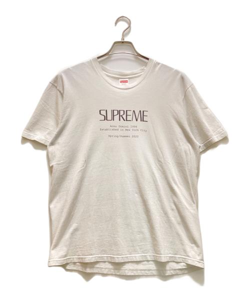 SUPREME（シュプリーム）Supreme (シュプリーム) アンノドミニ Tee ホワイト サイズ:Mの古着・服飾アイテム