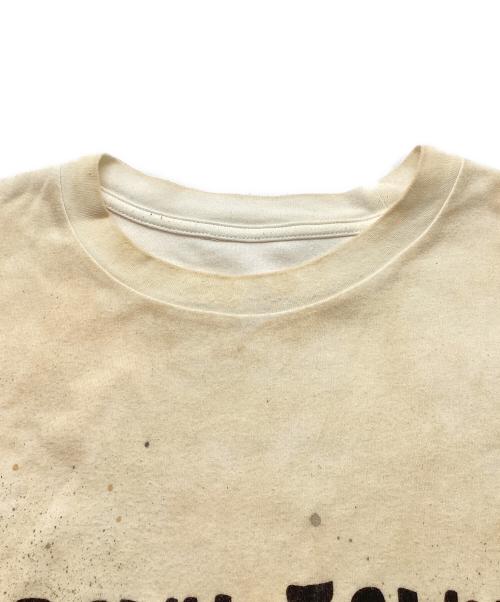 Porter Classic（ポータークラシック）Porter Classic (ポータークラシック) ハンドワーク Tシャツ アイボリー サイズ:Mの古着・服飾アイテム