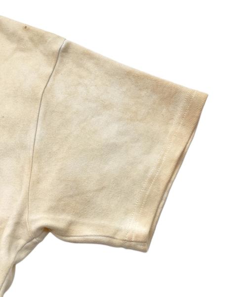 Porter Classic（ポータークラシック）Porter Classic (ポータークラシック) ハンドワーク Tシャツ アイボリー サイズ:Mの古着・服飾アイテム