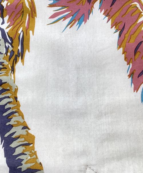 SASQUATCHfabrix.（サスクワッチファブリックス）SASQUATCHfabrix. (サスクワッチファブリックス) スーベニアジャケット　スカジャン　フルジップ　シルク　12AW ベージュ サイズ:Mediumの古着・服飾アイテム