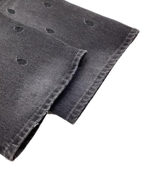 POLO RALPH LAUREN（ポロ・ラルフローレン）POLO RALPH LAUREN (ポロ・ラルフローレン) ポニー刺繍デニムパンツ ブラック サイズ:W40の古着・服飾アイテム