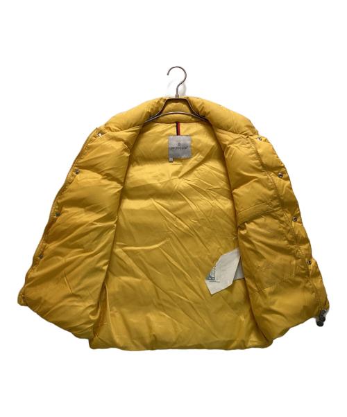 MONCLER（モンクレール）MONCLER (モンクレール) ダウンベスト　スタンドカラー イエロー サイズ:1の古着・服飾アイテム