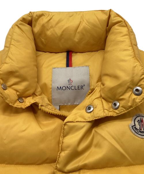 MONCLER（モンクレール）MONCLER (モンクレール) ダウンベスト　スタンドカラー イエロー サイズ:1の古着・服飾アイテム