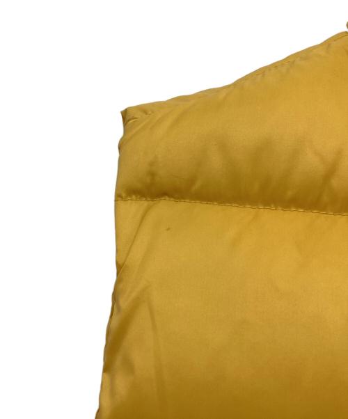 MONCLER（モンクレール）MONCLER (モンクレール) ダウンベスト　スタンドカラー イエロー サイズ:1の古着・服飾アイテム