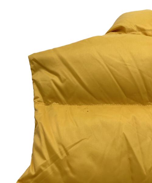 MONCLER（モンクレール）MONCLER (モンクレール) ダウンベスト　スタンドカラー イエロー サイズ:1の古着・服飾アイテム