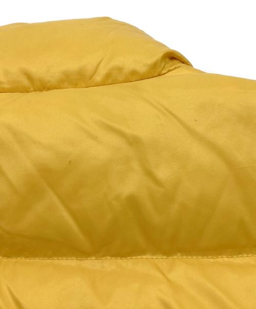 MONCLER（モンクレール）MONCLER (モンクレール) ダウンベスト　スタンドカラー イエロー サイズ:1の古着・服飾アイテム