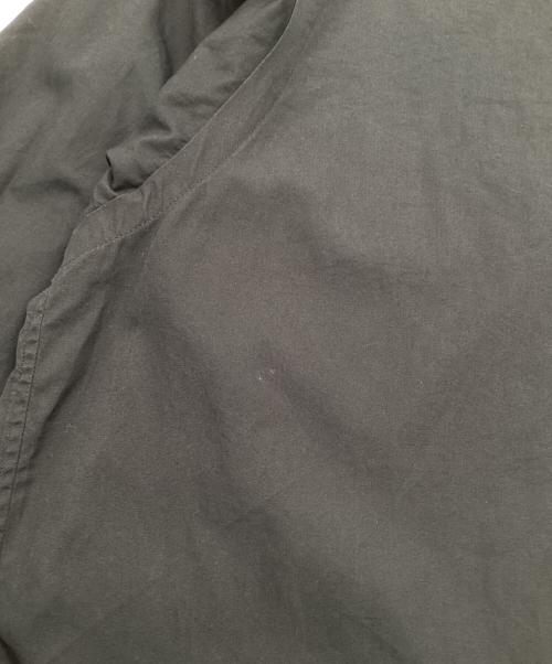 Graphpaper（グラフペーパー）Graphpaper (グラフペーパー) オーバーサイズレギュラーカラーシャツ ブラック サイズ:2の古着・服飾アイテム