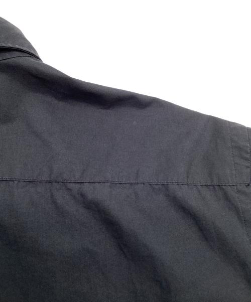 Graphpaper（グラフペーパー）Graphpaper (グラフペーパー) オーバーサイズレギュラーカラーシャツ ブラック サイズ:2の古着・服飾アイテム