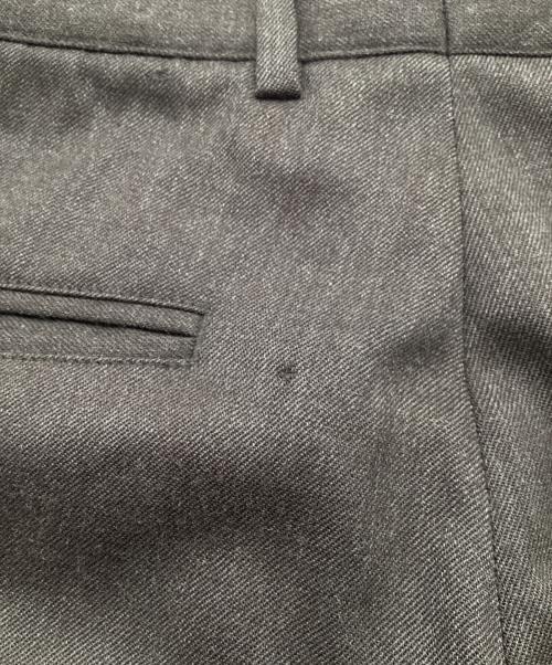 giab's ARCHIVIO（ジャブス アルキヴィオ）giab's ARCHIVIO (ジャブス アルキヴィオ) ring (リング) MASACCIO 別注マサッチョ ストレッチ サキソニー 1プリーツ パンツ カーキ サイズ:46の古着・服飾アイテム