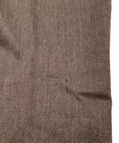 giab's ARCHIVIO（ジャブス アルキヴィオ）giab's ARCHIVIO (ジャブス アルキヴィオ) ring (リング) MASACCIO 別注マサッチョ ストレッチ サキソニー 1プリーツ パンツ カーキ サイズ:46の古着・服飾アイテム