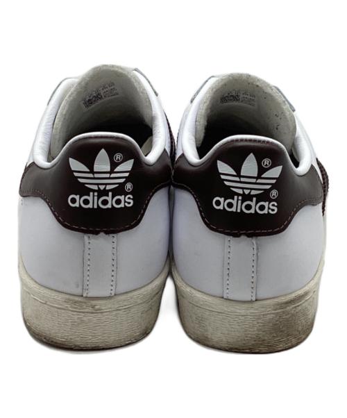 adidas（アディダス）adidas (アディダス) BILLY'S (（ビリーズ) SUPERSTAR 82 / スーパースター82 別注 ホワイト×グリーン サイズ:27の古着・服飾アイテム
