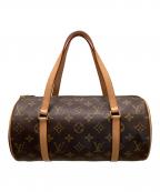 LOUIS VUITTONルイ ヴィトン）の古着「パピヨン26 モノグラム ボストンバッグ」｜ブラウン