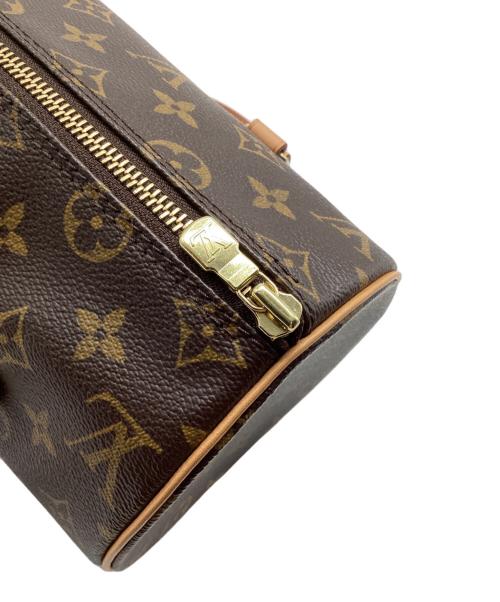 LOUIS VUITTON（ルイ ヴィトン）LOUIS VUITTON (ルイ ヴィトン) パピヨン26 モノグラム ボストンバッグ ブラウンの古着・服飾アイテム
