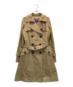 BURBERRY BLUE LABELバーバリーロンドンブルーレーベル）の古着「トレンチコート」｜ベージュ