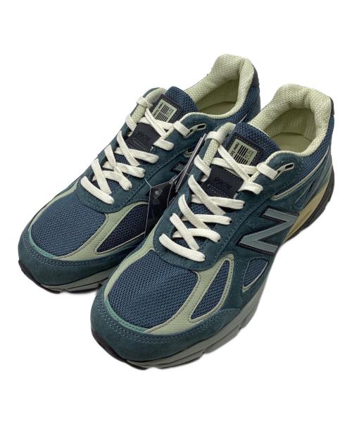 NEW BALANCE（ニューバランス）NEW BALANCE (ニューバランス) AURALEE (オーラリー) 990V4 ローカットスニーカー ダスティブルー サイズ:27cm 未使用品の古着・服飾アイテム