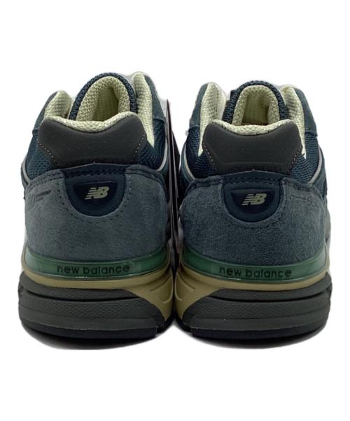 NEW BALANCE（ニューバランス）NEW BALANCE (ニューバランス) AURALEE (オーラリー) 990V4 ローカットスニーカー ダスティブルー サイズ:27cm 未使用品の古着・服飾アイテム