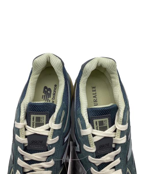 NEW BALANCE（ニューバランス）NEW BALANCE (ニューバランス) AURALEE (オーラリー) 990V4 ローカットスニーカー ダスティブルー サイズ:27cm 未使用品の古着・服飾アイテム