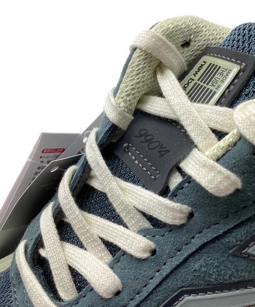 NEW BALANCE（ニューバランス）NEW BALANCE (ニューバランス) AURALEE (オーラリー) 990V4 ローカットスニーカー ダスティブルー サイズ:27cm 未使用品の古着・服飾アイテム