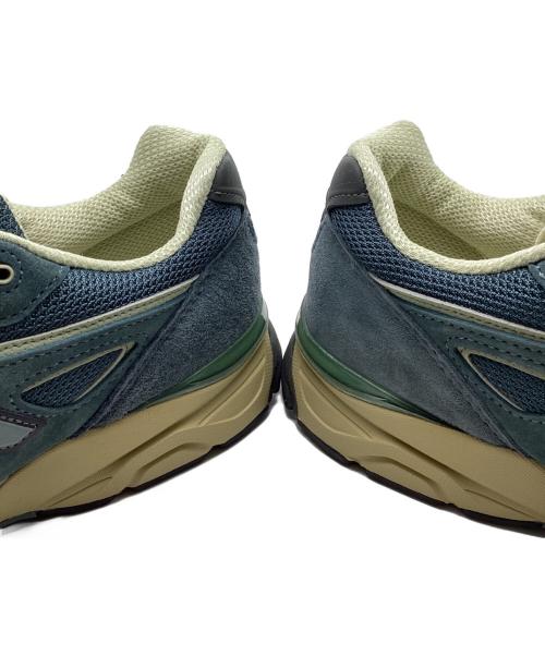 NEW BALANCE（ニューバランス）NEW BALANCE (ニューバランス) AURALEE (オーラリー) 990V4 ローカットスニーカー ダスティブルー サイズ:27cm 未使用品の古着・服飾アイテム