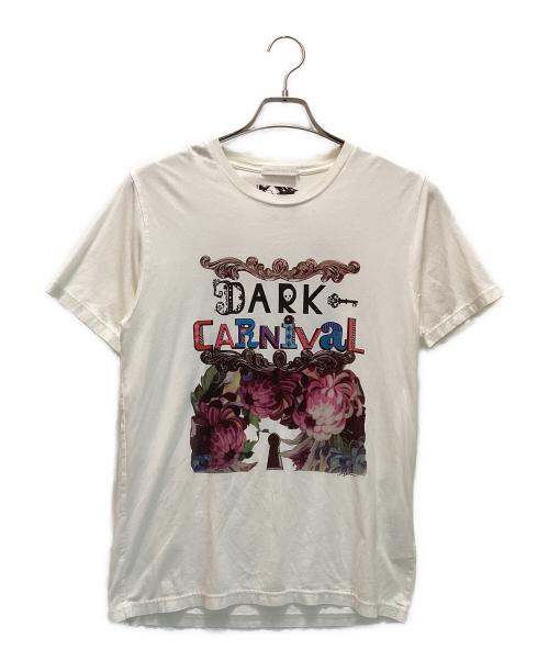 Thee Hysteric XXX（ジィ ヒステリックトリプルエックス）Thee Hysteric XXX (ジィ ヒステリックトリプルエックス) 半袖カットソー ホワイト サイズ:Mの古着・服飾アイテム