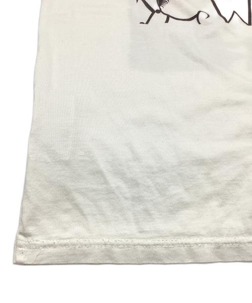 Thee Hysteric XXX（ジィ ヒステリックトリプルエックス）Thee Hysteric XXX (ジィ ヒステリックトリプルエックス) 半袖カットソー ホワイト サイズ:Mの古着・服飾アイテム