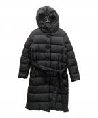 Traditional Weatherwearトラディショナルウェザーウェア）の古着「フーデッドダウンロングコート」｜ブラック