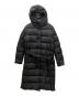 Traditional Weatherwear（トラディショナルウェザーウェア）の古着「フーデッドダウンロングコート」｜ブラック