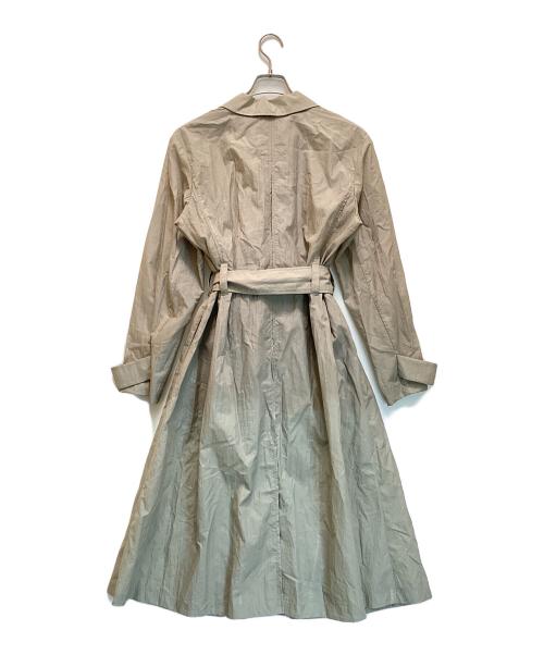 ck Calvin Klein（シーケーカルバンクライン）ck Calvin Klein (シーケーカルバンクライン) ウォッシュドナイロン トレンチコート ベージュ サイズ:Mの古着・服飾アイテム