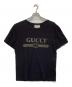 GUCCI（グッチ）の古着「ロゴウォッシュドオーバーサイズTシャツ」｜ブラック
