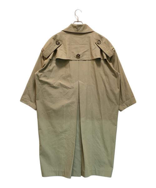 ENFOLD（エンフォルド）ENFOLD (エンフォルド) ドライストレッチ2wayカラートレンチコート ベージュ サイズ:36の古着・服飾アイテム