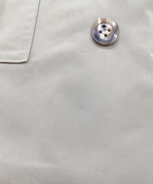 ENFOLD（エンフォルド）ENFOLD (エンフォルド) ドライストレッチ2wayカラートレンチコート ベージュ サイズ:36の古着・服飾アイテム