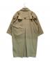 ENFOLD (エンフォルド) ドライストレッチ2wayカラートレンチコート ベージュ サイズ:36：10000円