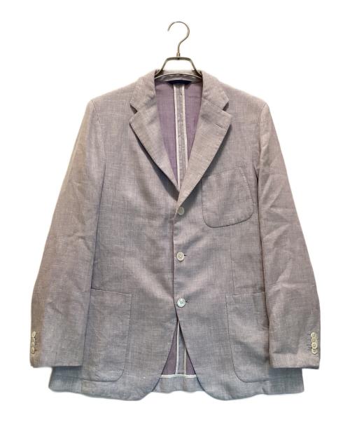 Belvest（ベルヴェスト）Belvest (ベルヴェスト) 3Bジャケット パープル サイズ:50の古着・服飾アイテム