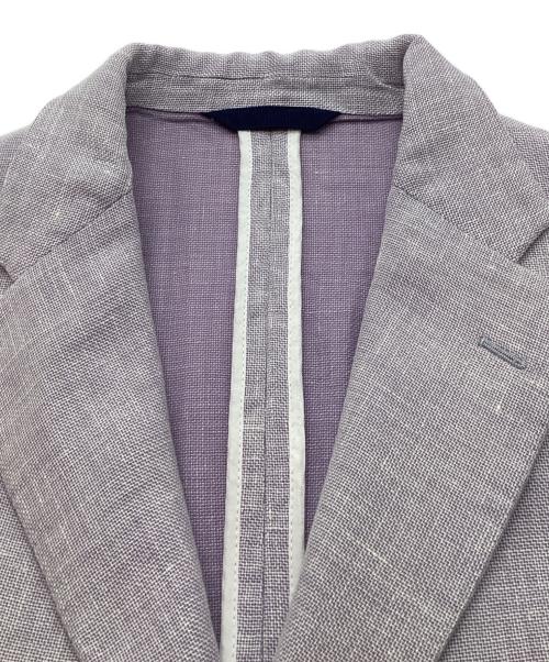 Belvest（ベルヴェスト）Belvest (ベルヴェスト) 3Bジャケット パープル サイズ:50の古着・服飾アイテム