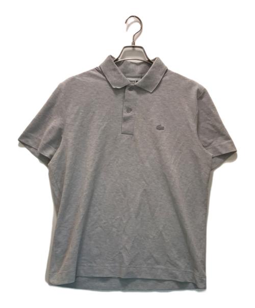 LACOSTE（ラコステ）LACOSTE (ラコステ) レギュラーフィット ムーブメントポロシャツ グレー サイズ:5の古着・服飾アイテム
