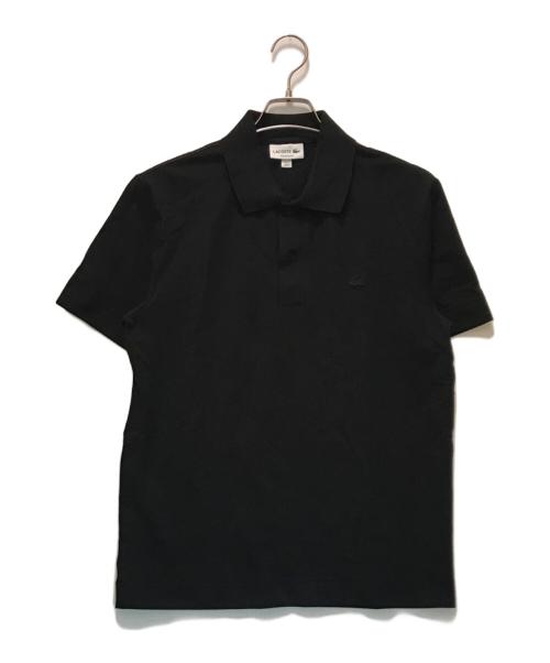 LACOSTE（ラコステ）LACOSTE (ラコステ) レギュラーフィット ムーブメントポロシャツ ブラック サイズ:4の古着・服飾アイテム