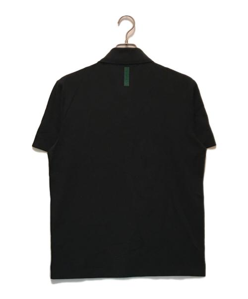 LACOSTE（ラコステ）LACOSTE (ラコステ) レギュラーフィット ムーブメントポロシャツ ブラック サイズ:4の古着・服飾アイテム