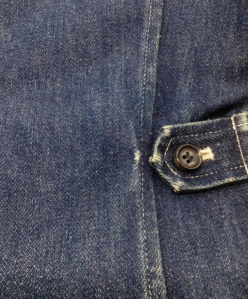 COMME des GARCONS HOMME（コムデギャルソン オム）COMME des GARCONS HOMME (コムデギャルソン オム) ヴィンテージ切替デニムカバーオール インディゴ×グレー サイズ:Mの古着・服飾アイテム