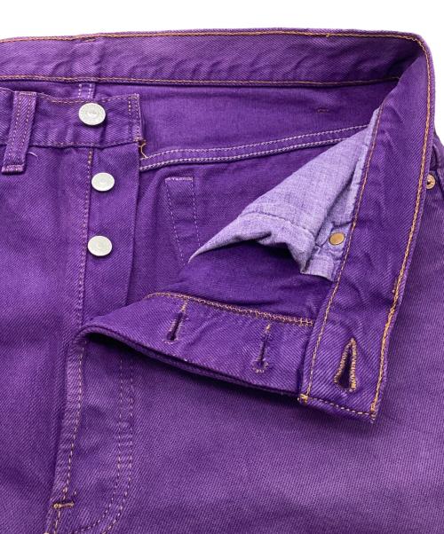 LEVI'S（リーバイス）LEVI'S (リーバイス) 501 カラーデニムパンツ パープル サイズ:W36　L30の古着・服飾アイテム