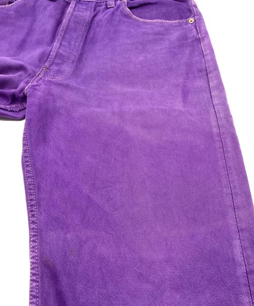 LEVI'S（リーバイス）LEVI'S (リーバイス) 501 カラーデニムパンツ パープル サイズ:W36　L30の古着・服飾アイテム