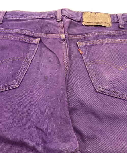 LEVI'S（リーバイス）LEVI'S (リーバイス) 501 カラーデニムパンツ パープル サイズ:W36　L30の古着・服飾アイテム