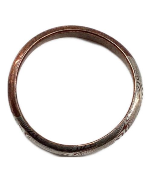 Suman Dhakhwa（スーマンダックワ）Suman Dhakhwa (スーマンダックワ) 木目切替リング サイズ:-の古着・服飾アイテム