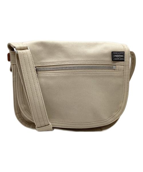 PORTER GIRL（ポーターガール）PORTER GIRL (ポーターガール) ネイキッド ショルダーバッグ S アイボリーの古着・服飾アイテム